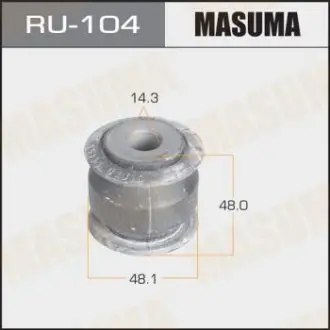 Сайлентблок задньої поперечної тяги Nissan Patrol (-10) (RU-104) MASUMA RU104