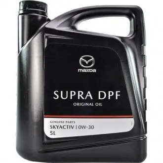 Моторное масло Supra DPF 0W-30, 5л MAZDA 0W3005DPF