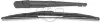 Щітка склоочисника з повідцем задня PEUGEOT 406 (8B), 406 (8E / F) (96-04) 350мм Metalcaucho 68033 (фото 1)