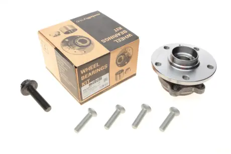 Подшипник ступицы (передней) Audi A3/Skoda Octavia/SuperB/VW Caddy/Golf/Passat 03- (4 болта/d=137mm) Metelli 19-2317
