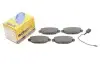 Колодки тормозные (передние) Fiat 500 07-/Ford Ka 08- (+датчики L=195mm) Metelli 22-0159-2 (фото 2)