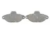 Колодки тормозные (передние) Fiat 500 07-/Ford Ka 08- (+датчики L=195mm) Metelli 22-0159-2 (фото 6)