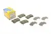 Комплект тормозных колодок (дисковых) Metelli 22-0196-0 (фото 1)