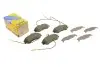 Колодки гальмівні (передні) Citroen Berlingo 96-11/Xsara/Peugeot 306 93-05/Partner 96-15 (+датчики) Metelli 22-0217-0 (фото 1)