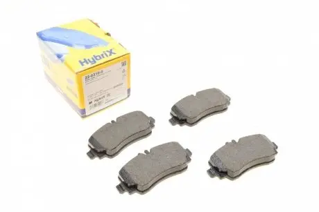 Колодки тормозные (передние) MB A-class (W168) 97-04 Metelli 22-0310-0