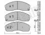 Комплект гальмівних колодок (дискових) Metelli 22-0374-0 (фото 1)
