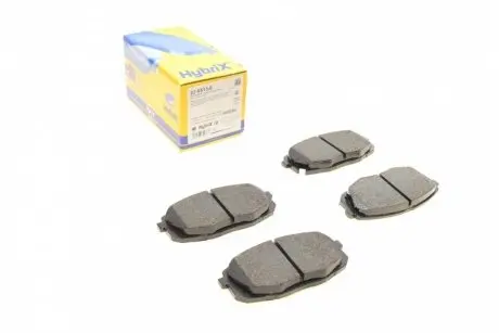 Колодки тормозные (передние) Hyundai i30/Kia Cee'd/Carens/Cerato/Soul 02- Metelli 22-0513-0
