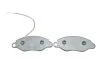 Колодки тормозные (передние) Nissan Cabstar E 98-06 (+датчики) Metelli 22-0536-1 (фото 3)