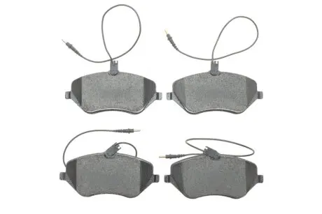 Колодки тормозные (передние) Citroen C5 08-/C6 05-12/Peugeot 407 04-10/607 00-11 (+датчики) Metelli 22-0601-0