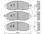 Комплект тормозных колодок (дисковых) Metelli 22-0611-0 (фото 1)