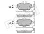 Колодки гальмівні (передні) BMW 1 (E81/E82/E87/E88) 04-13/2 (F45) 14-18 Metelli 22-0664-0 (фото 1)