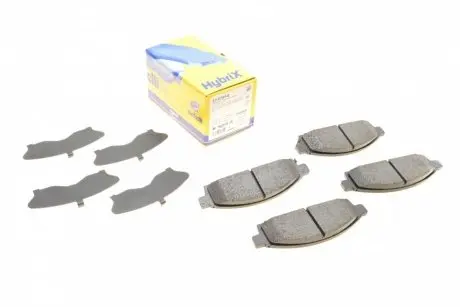 Колодки тормозные (передние) Mitsubishi L200 05-/Pajero Sport II 08- Metelli 22-0791-0
