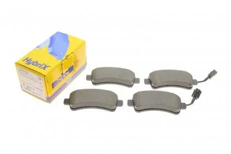 Колодки гальмівні (задні) Citroen Jumper/Peugeot Boxeri 10- (з датчиком) Metelli 22-1033-0