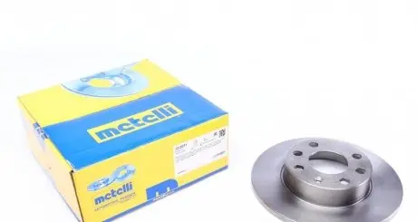 (снято с в-ва) Диск тормозной (передний) Opel Corsa A 82-91/Kadett D/E 79-91 (236x10) (полный) Metelli 23-0071