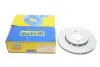 Диск тормозной (передний) Skoda Fabia/Octavia 96-/Roomster 06-/VW Golf 97-06 (256x22)(с покр.)(вент) Metelli 23-0390C (фото 2)
