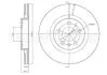 Диск гальмівний (передній) Skoda Octavia 96-10/Seat Leon/VW Golf 97-06 (279.5x22) (з покр.) (вент.) Metelli 23-0391C (фото 1)