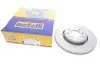 Диск тормозной (передний) Renault Kangoo/Megane/Scenic/Clio 99-/Laguna 95-01 (280x24) (с покр)(вент) Metelli 23-0517C (фото 1)