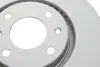 Диск тормозной (передний) Citroen Berlingo/С3/С4/С5/Peugeot 207/308 02- (282.7x26) (с покр.) (вент.) Metelli 23-0566C (фото 2)