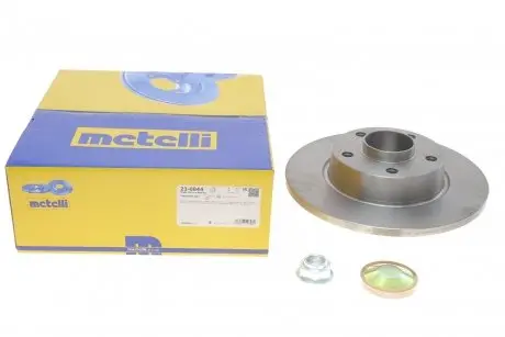 Диск тормозной (задний) Renault Trafic/Opel Vivaro/Nissan 01-(280х12) (полный) (с подшипником) Metelli 23-0844