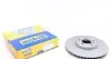 Диск тормозной (передний) BMW 5 (F10/F11)/6 (F12/F13)/7 (F01-F04) 10- (348x36) (L)(с покр.)(вентил.) Metelli 23-1327C (фото 1)