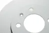 Диск тормозной (передний) Skoda Citigo 1.0 11-19/VW Up 1.0 12-(257x22) (с покрытием) (вент.) Metelli 23-1371C (фото 3)