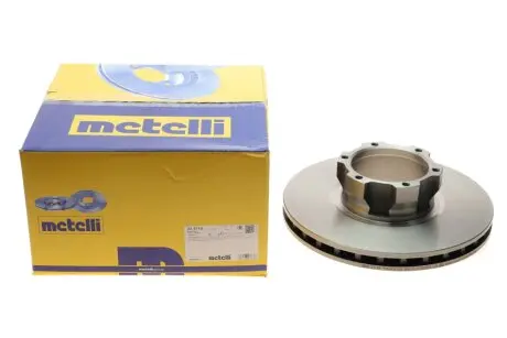 Диск тормозной (передний) MB Vario 17.5" 96-(324x30) (вентилированный) Metelli 23-1714