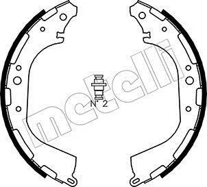 Колодки гальмівні (задні) Nissan Pathfinder 2.4-3.5 82-04/Xterra 2.4/3.3 99-04 (барабанні) (295x50) Metelli 53-0282