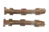 Комплект гальмівних колодок (барабанних) Metelli 53-0666 (фото 3)