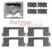 Монтажний к-кт гальмівних колодок METZGER 109-1798 (фото 1)