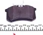 Тормозные колодки (задние) VW Golf/Passat 83-02/ Peugeot 405 87-96 MEYLE 025 209 6115/PD (фото 2)