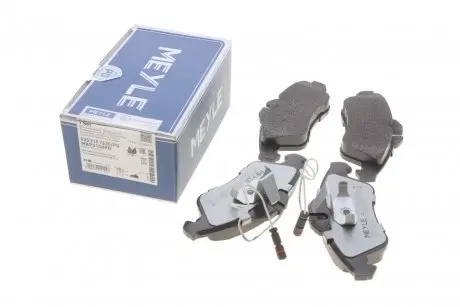 Колодки тормозные (передние) MB Sprinter 208-316 96- (Ate) Platinum MEYLE 025 215 7620/PD