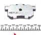 Колодки гальмівні (задні) Honda Accord IV/V/Civic VI/VII/VIII MEYLE 025 217 1914/PD (фото 4)