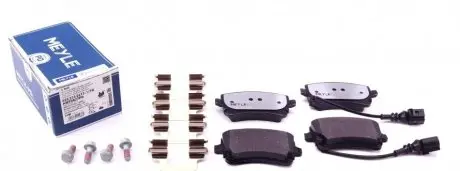 Тормозные колодки (задние) VW T5 03- (TRW) MEYLE 025 233 2617-1/PD