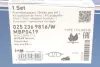 Колодки гальмівні (передні) Renault Koleos 08-/Nissan Qashqai 07-13/Pathfinder/NP300/Murano 05- MEYLE 025 236 9816/W (фото 7)