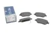 Колодки тормозные (передние) Fiat Doblo 01- (122.9x53.3x18) (без датчика) (Bosch) MEYLE 025 237 0718 (фото 1)