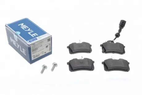Колодки тормозные (задние) VW Polo 01-/Skoda Fabia 99-08/Seat Cordoba/Ibiza 02-09(TRW)(с датчиком) MEYLE 025 238 2317/W