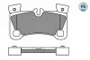 Колодки тормозные (задние) Audi Q7/Porsche Cayenne/VW Touareg 04-10 025242 9616/PD MEYLE 025 242 9616/PD (фото 2)