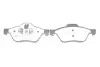 Колодки тормозные (передние) Renault Clio III 06-14/Megane II 02-/Scenic II 03- (PREMIUM) MEYLE 025 245 3518/PD (фото 3)