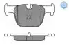 Колодки гальмівні (задні) BMW 3 (F30/F31/F34/F80)/4 (F32/F36/F82) 11- MEYLE 025 255 1417 (фото 2)