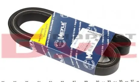 Ремень генератора MB Vito OM601/602 (AC)/M111 (PS) (6PK2020) MEYLE 050 006 2020
