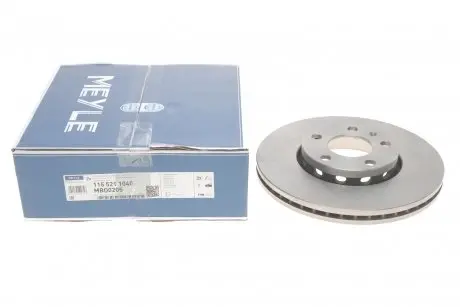 Диск тормозной (передний) Audi A4/A6 94-/Skoda Superb 01-08/VW Passat 96-05 (288x25) MEYLE 115 521 1040