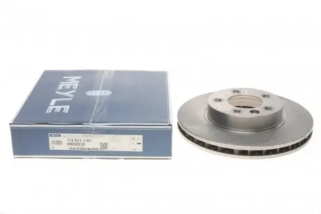 Диск тормозной (передний) Audi Q7/Porsche Cayenne/VW Touareg 10-(330x32) (L) MEYLE 115 521 1101