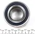 Подшипник ступицы (задней) BMW 5 (E28/E34) 81-93 (37х74х45) MEYLE 300 334 1103 (фото 4)