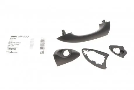 Ручка двери (передней/снаружи) (L) BMW X5 (E53) 00-06 (с механизмом) MIRAGLIO 80/756