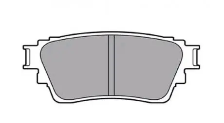 Кол-во тормозных колодок 4605b562 MITSUBISHI 4605B989
