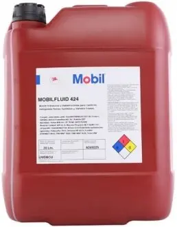 Трансмиссионное масло Mobilfluid 4424 GL-4 80W, 20л MOBIL 124231
