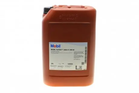 Олива моторна SUPER 3000 Х1 5W40/20 л MOBIL 150011