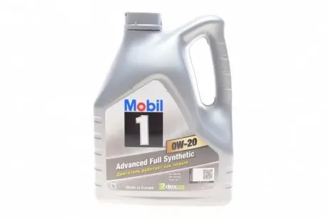 Моторное масло 1 0W20 / 4л MOBIL 152559