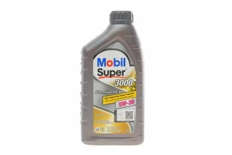 Моторное масло SUPER 3000 X1FORMULA-FE 5W30 / 1л MOBIL 152565
