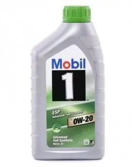 Моторна олива 1 ESP X2 0W-20, 1л MOBIL 153439